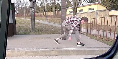 Mature Van And Rita Black In Nice At Pick Up Movie