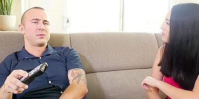 Nickey Huntsman In Rude Stepsis Nicky Huntsman Deepthroats Before Brute Fucking