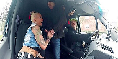 Dirty Bus Fuck And Cum On Tits For Alternative German Girl Kitty Core - Teaser Video