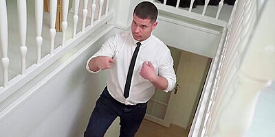 Charlie Red And Michael Fly - Redhead Bombshell Sucks Massive Cock And Gets Fucked Well