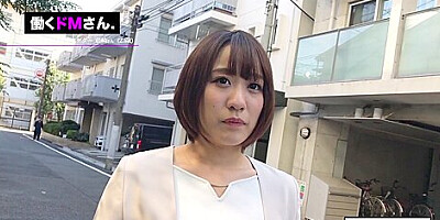 ショートヘアでめっちゃ美人な２３才OLに巨チン挿入滅茶苦茶セックス
