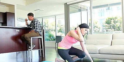 Teen 18+ Stepsis Gets A Big Creampie For Being A Nagging Bitch