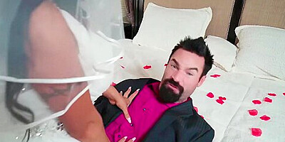 Angelica Taylor And Charles Dera - Kinky Bride August Taylor Incredible Sex Video