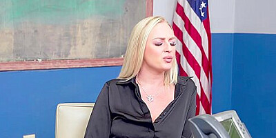 Nicky Rebel And Elana Bunnz - Getting Fucked By The Pervy Principal