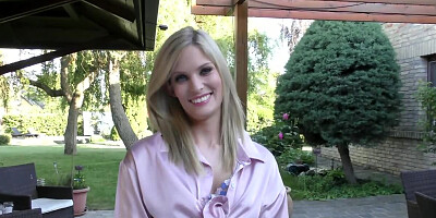 Juicy blonde and brunette being naughty in POV videos