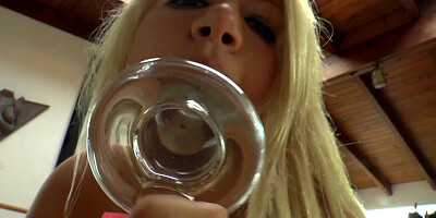 Variable sextoys give sluts a chance to be proud of their talents