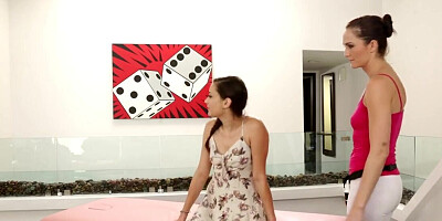 Georgia Jones is a gorgeous girl that loves licking pussy