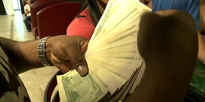 Girls showing their beautiful tits for money