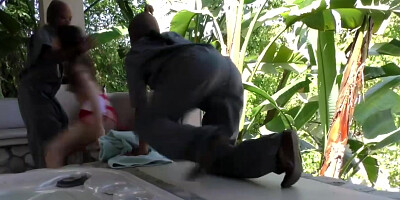 Riley Reid Gets Fucked By Angry Black Girls