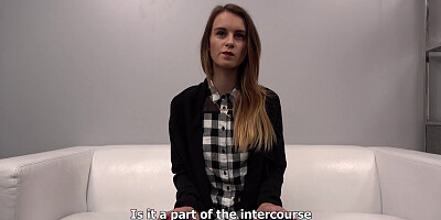 Submissive Model Became Noisy when Felt the Cock