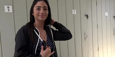 Double With A Brunette Hottie Jasmine Vega