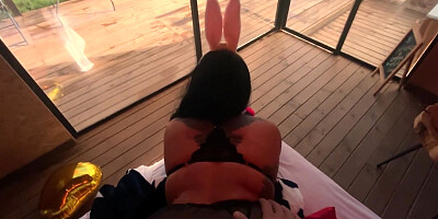This Guy Gives This Hot Latina Bunny A Delicious Fuck