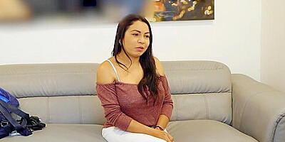 Chubby Colombian Masseuse In Fake Job Interview