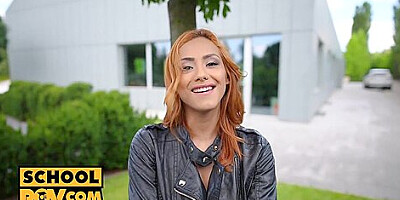 Veronica Leal And Bratty Sis - Slutty Redhead Student 18+ Fucks