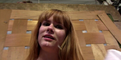 Claire Robbins Double Penetrated by Big Black Cocks