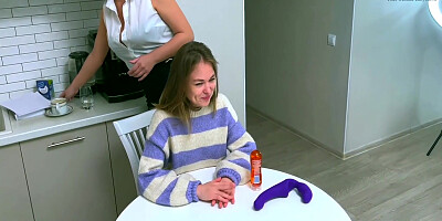 Step mommy, Help Me With My Lessons! Milf Fucked Young Stepdaughter For Bad Grades 23 Min