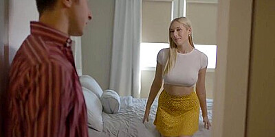 Guy Pussy Licking Then Fucking Stepbros Hot Big Tits Wife