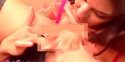 Lexi Bardo Face Sitting And Playing With Toys With Michelle Lay