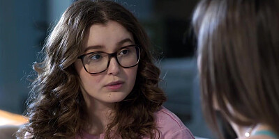 Petite stepdaughter pussy licking big tits lesbian stepmom