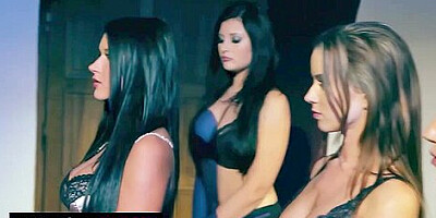 Amazing Orgy With 4 Busty Maids