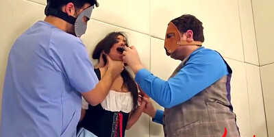 Tied Up Girl Gets Fucked Hard