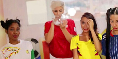 World Cup Of Porn! Everybody Wins! Lesbian 4some!