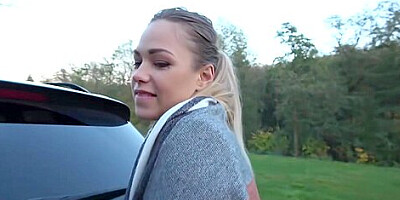 Sex Depraved Slut Gets Shagged In The Warmth Of The Car