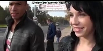 Warm pick up lady in spectacular flick
