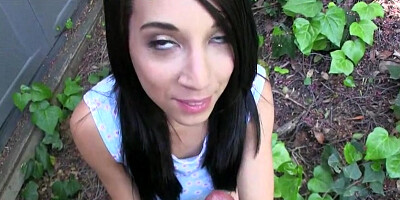Latina teen Mia Hurley fucked for cash