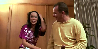 This dazzling looking MILF has some serious cock sucking skills