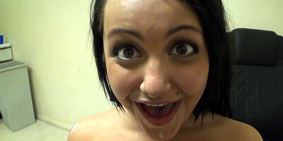 Cock slobbering tanned teen bimbos like to cumswapp
