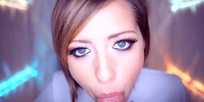 Very nice girl blowjob and swallow