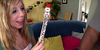 Petite blonde Chastity Lynn eats huge black dick