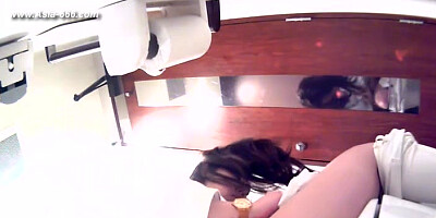 peeping Korean restaurant toilet.23