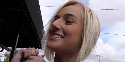 Kate England gets creampied by black cocks at gloryhole