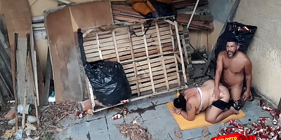 Hot Chubby Girl Gave Her Ass To Her Step brother-in-law In The Abandoned House