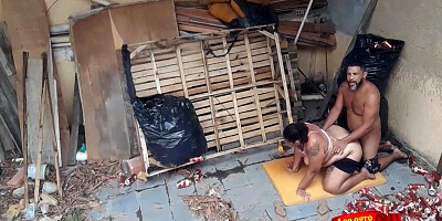 Hot Chubby Girl Gave Her Ass To Her Step brother-in-law In The Abandoned House