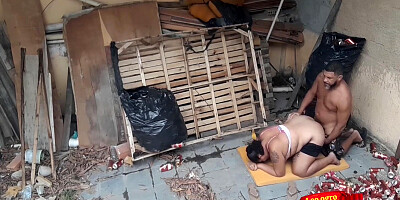 Hot Chubby Girl Gave Her Ass To Her Step brother-in-law In The Abandoned House