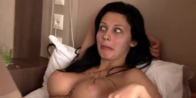 Extremely hot striptease from Aletta Ocean