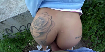 Athenea Rose - Cute Colombian Outdoor Sex