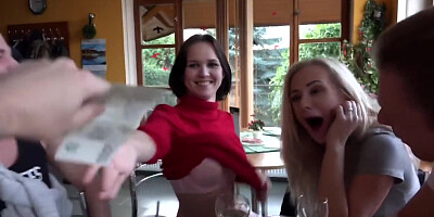 Group Fuck In Village Pub. Slut Flashed Her Pussy For Cash And Licked My Girlfriend. That Turned Both The Guys Up And They Jumped And Fuck Her Watch Full Video In 1080p Streamvid.net
