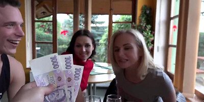 Group Fuck In Village Pub. Slut Flashed Her Pussy For Cash And Licked My Girlfriend. That Turned Both The Guys Up And They Jumped And Fuck Her Watch Full Video In 1080p Streamvid.net