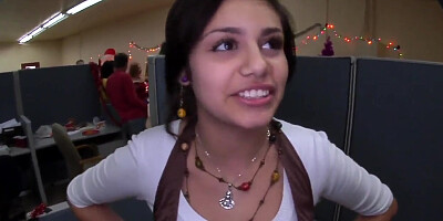 Dirty mingle in the office scene