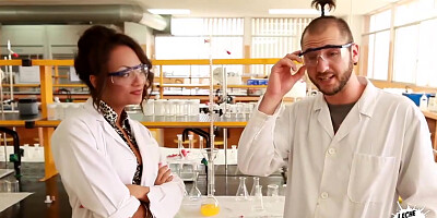 Nerdy Ebony Wants His Big Dick Deep Inside Her