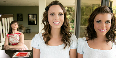 Adriana Chechik & Jade Nile in Step mother's Secret Twins: One Video