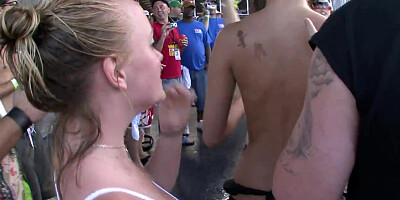 Spring Break Wet T Contest