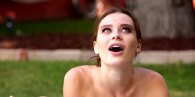 Lana Rhoades Riley Reid Lesbian Yoga