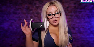 Asmr Amy B Police Woman Asmr 3dio *halloween 2023