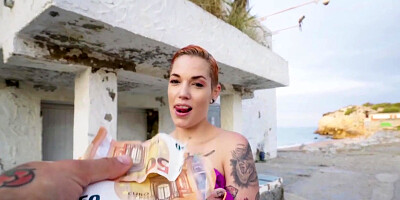 Tattooed Nymph Silvia Rubi Takes My Euros For Sex On
