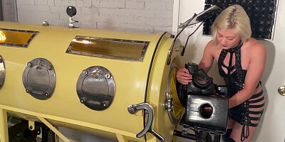 Latex Gimp In The Iron Lung